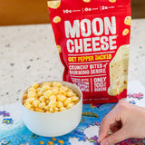 Moon Cheese otras variedades juntas para elegir sabores