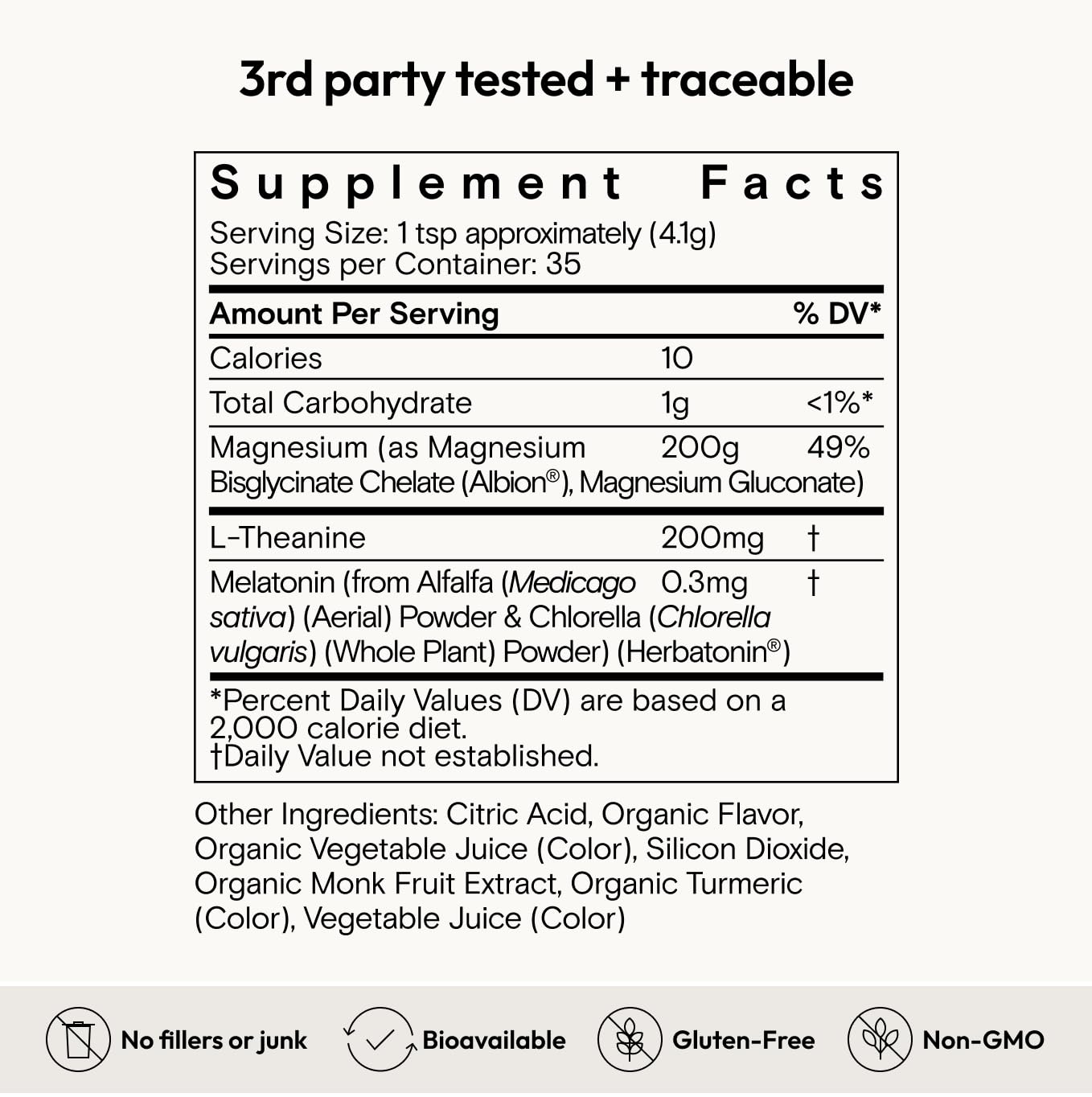 Moon Juice primer plano del polvo para mostrar textura y disolución rápida