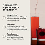 Moon Juice polvo disuelto en agua listo para beber antes de dormir