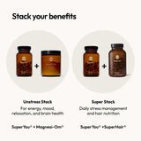Moon Juice caja y frasco detalle de packaging elegante y confiable