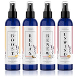 Moonwater Elixirs spray en auto como alternativa sin humo para purificar
