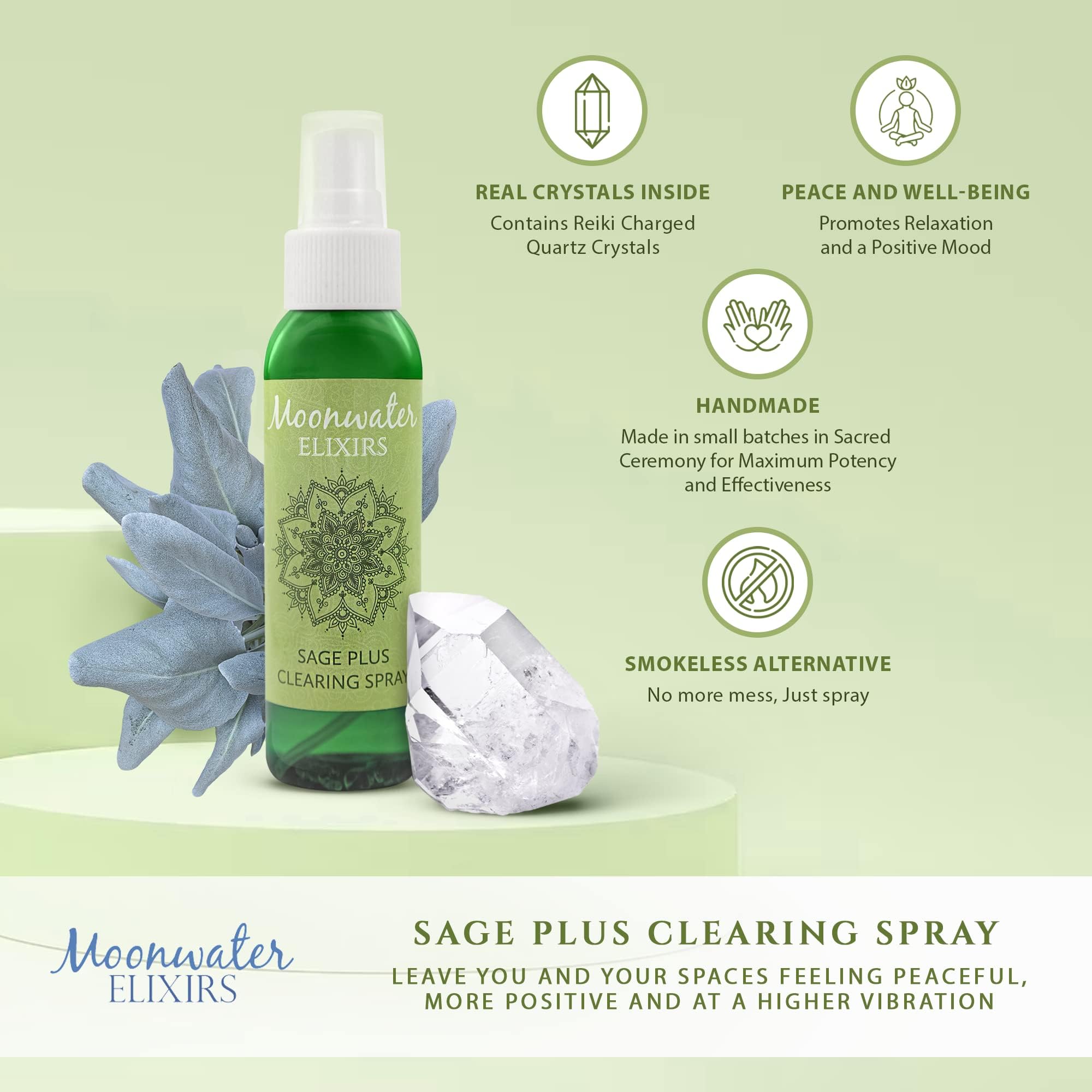 Moonwater Elixirs etiqueta legible con ingredientes y beneficios claros