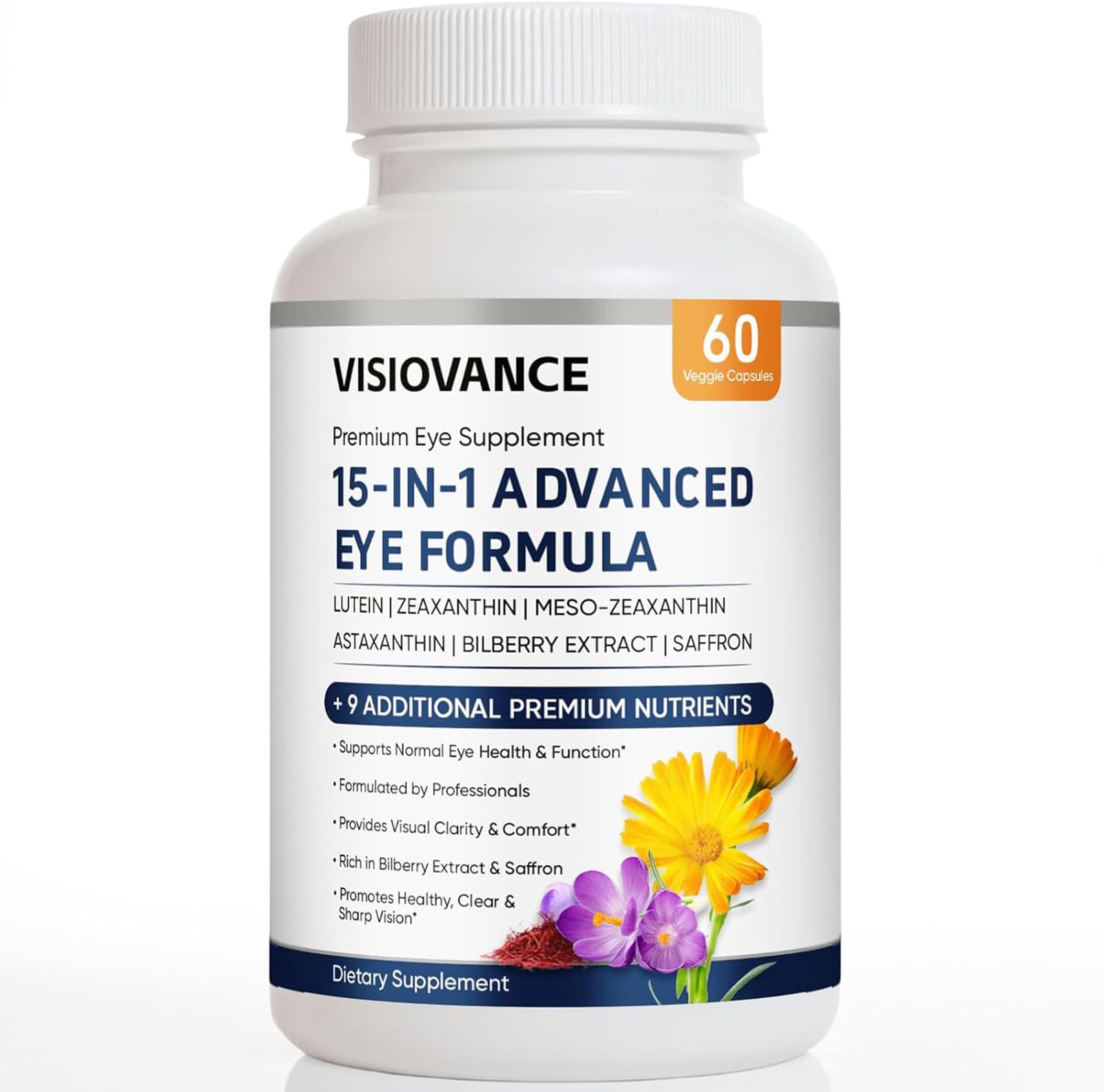 MORANDEE VisioVance frente del envase mostrando diseño informativo y beneficios