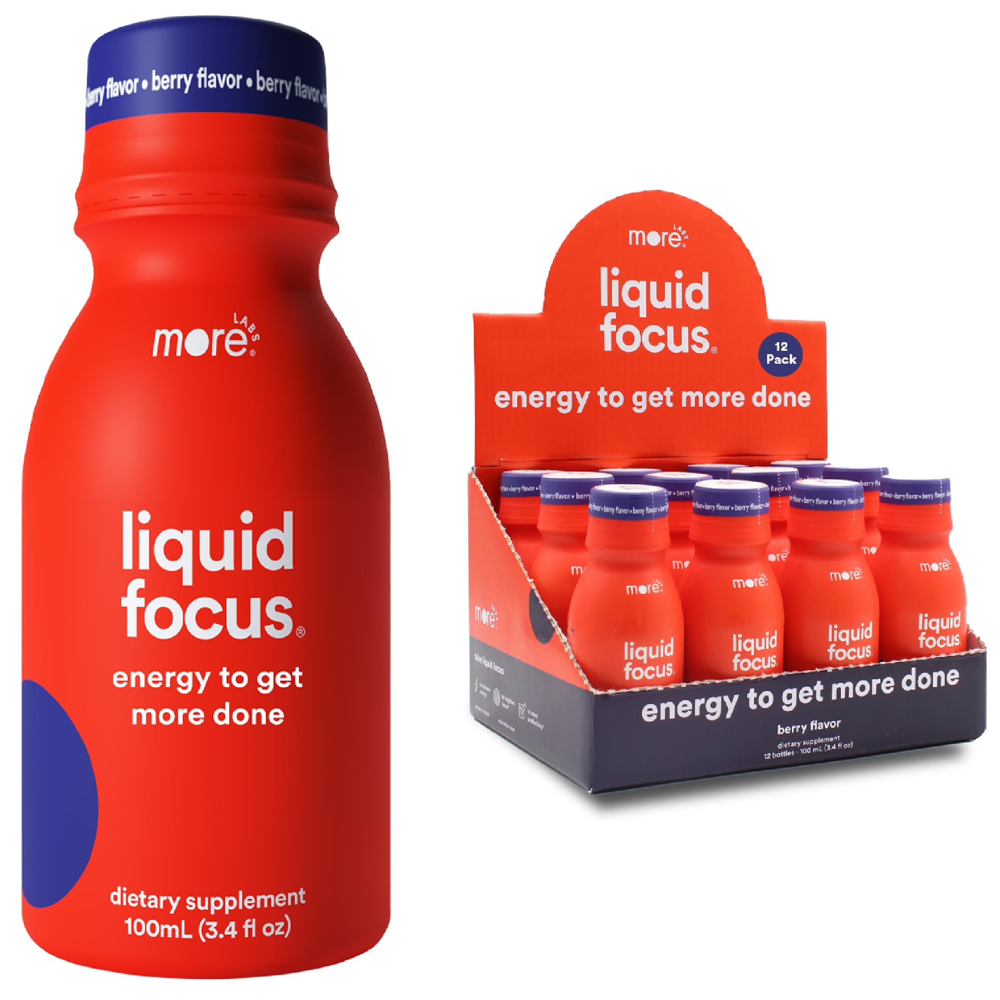 More Labs frontal del envase mostrando diseño y claridad de ingredientes