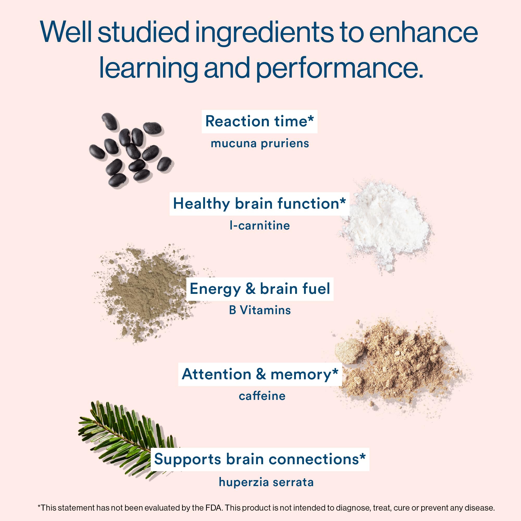 More Labs ingredientes clave en primer plano para confianza y calidad