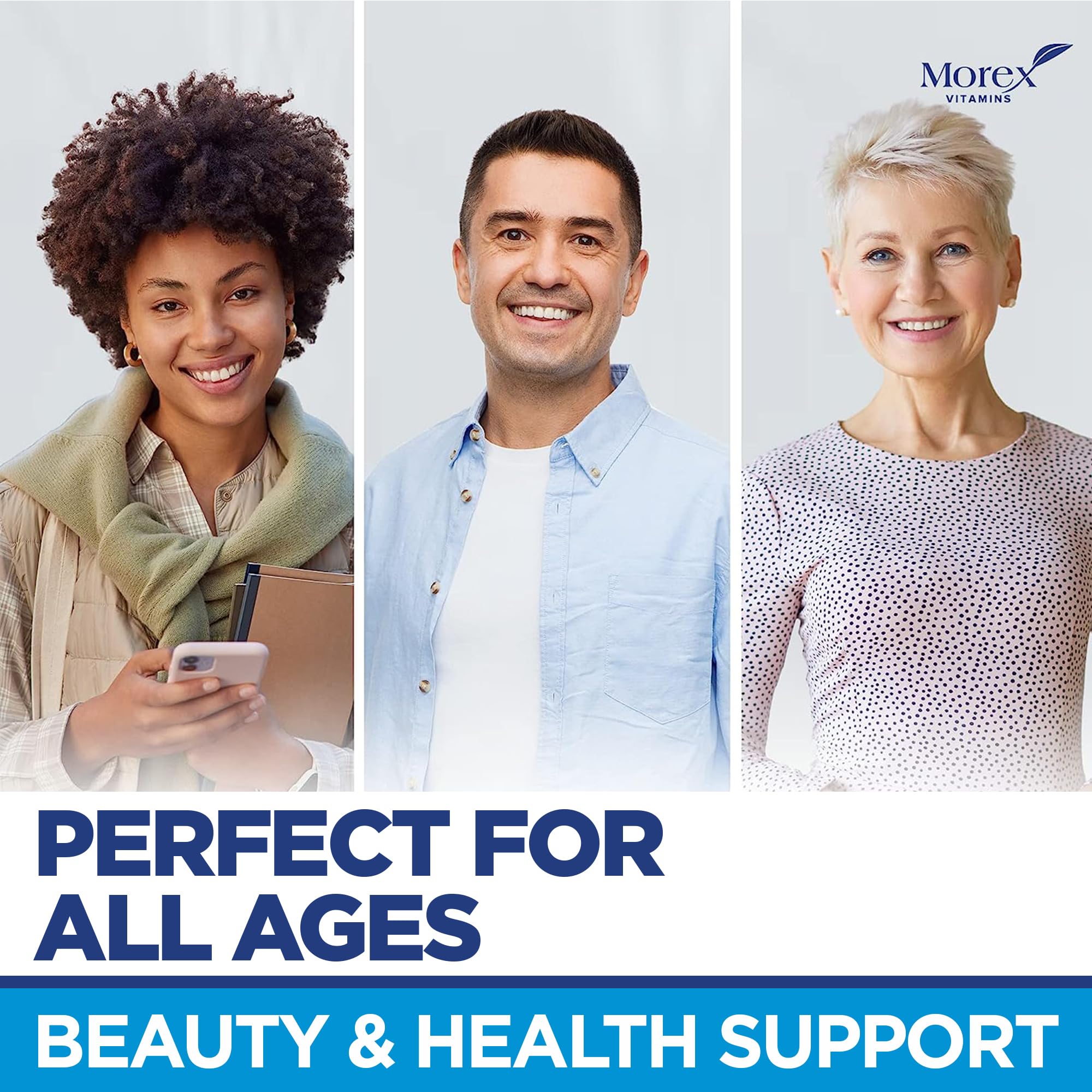MOREX VITAMINS cabello saludable tras uso continuado como apoyo