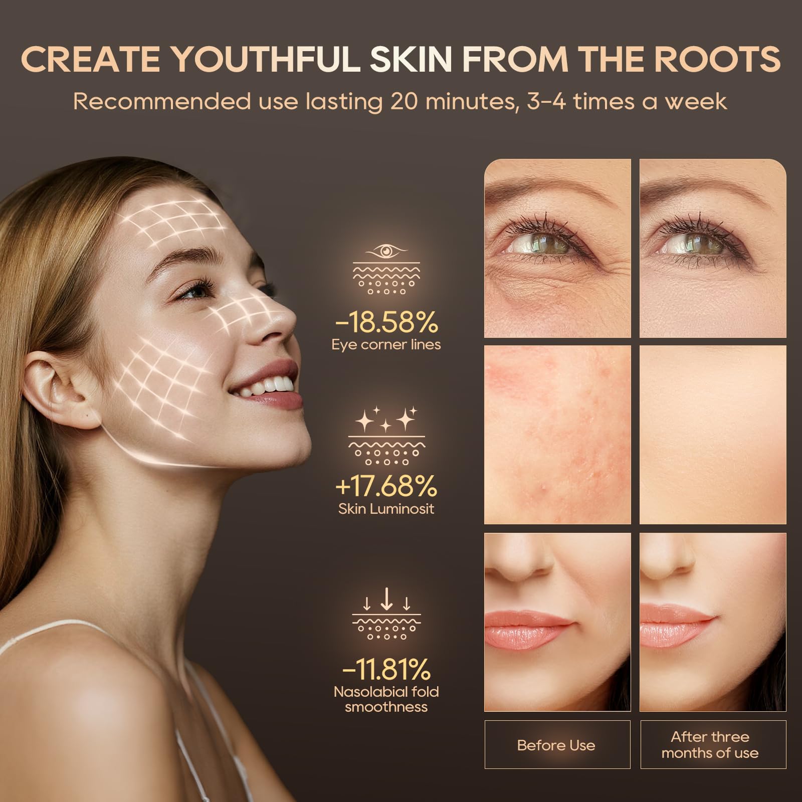 Morfone persona usando la mascarilla relajada, sesión cómoda y segura