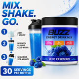 Morning Buzz bebida en vaso lista para beber y energía sostenida