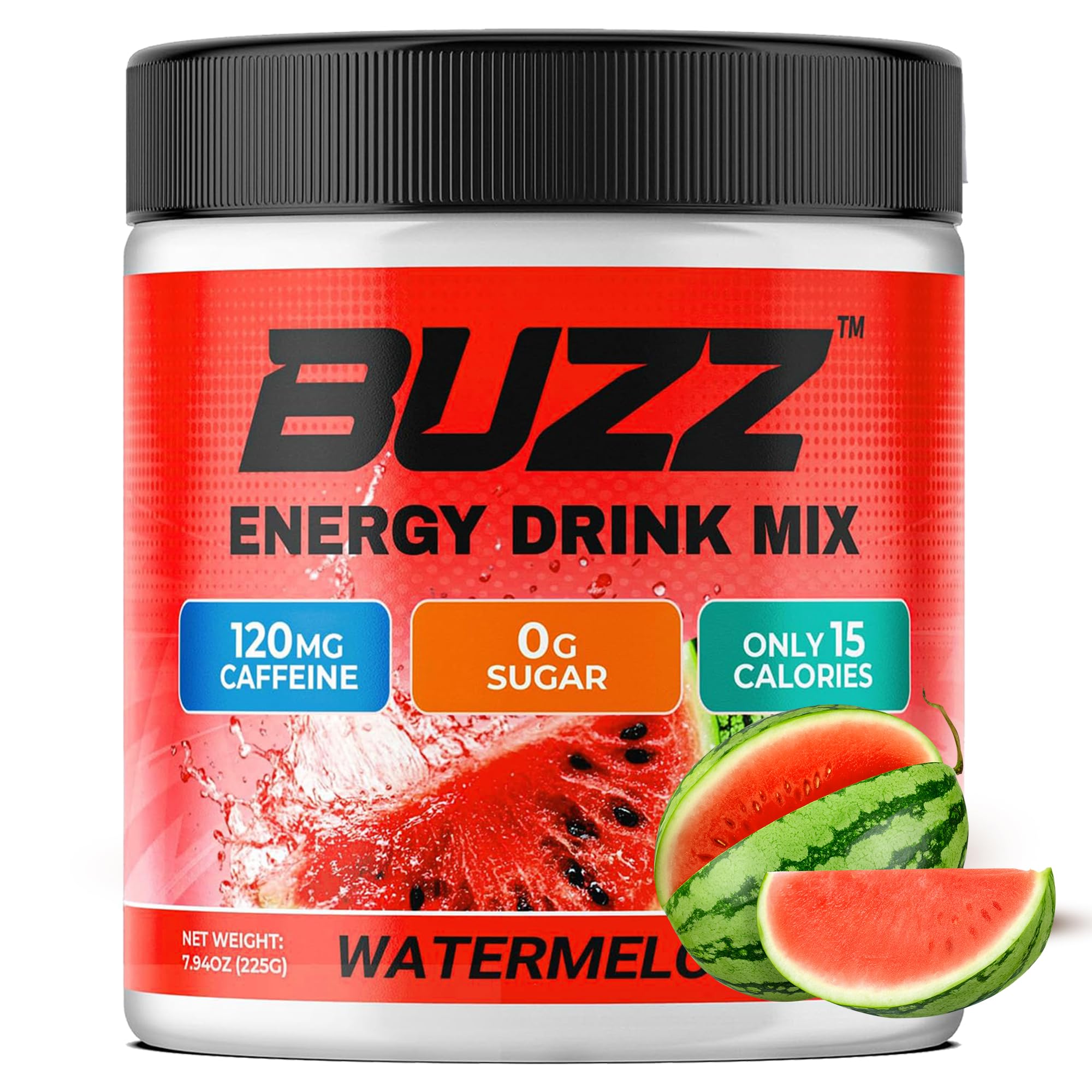 Morning Buzz cucharada comparativa de tamaño para dosis por porción