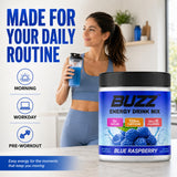 Morning Buzz cucharada siendo servida rápido para preparación práctica