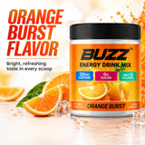 Morning Buzz etiqueta de ingredientes con vitaminas y aminoácidos listados