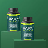 Morpha Organics comparación de tamaño de cápsula para referencia visual