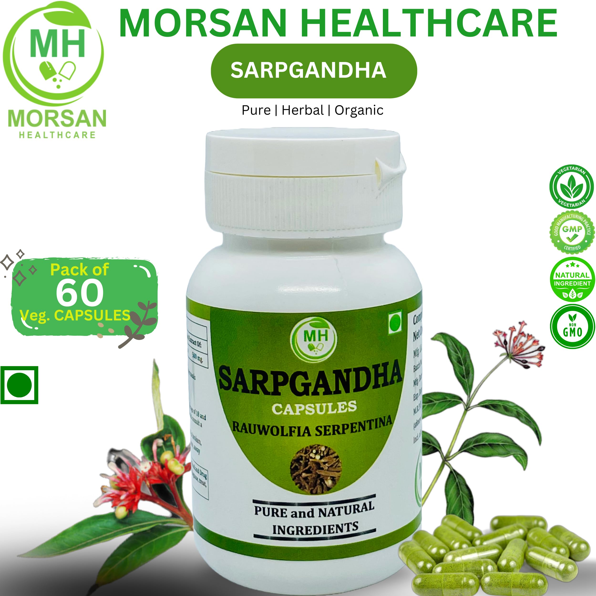 Morsan Healthcare etiqueta con composición y certificaciones claras