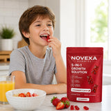 MORTAINE fresa fresca junto a gominolas que resalta el sabor