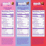 MOSH barra en mano lista para comer, ventaja de portabilidad