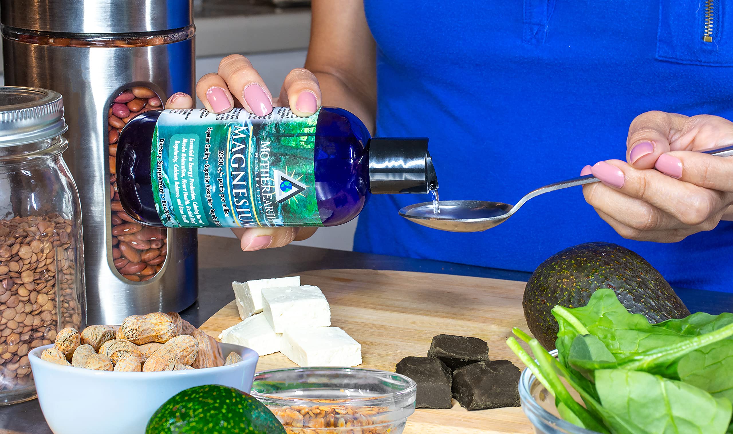 Mother Earth Minerals en cocina, integración en rutina de hidratación y bienestar