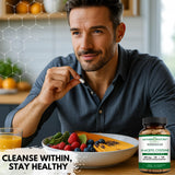 Mother Nature Organics producto ambientado en cocina saludable estilo vida