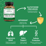 Mother Nature Organics frasco junto a regla para comparar tamaño y capacidad
