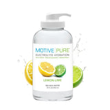 MOTIVE PURE en uso por un deportista tras entrenamiento para rápida recuperación