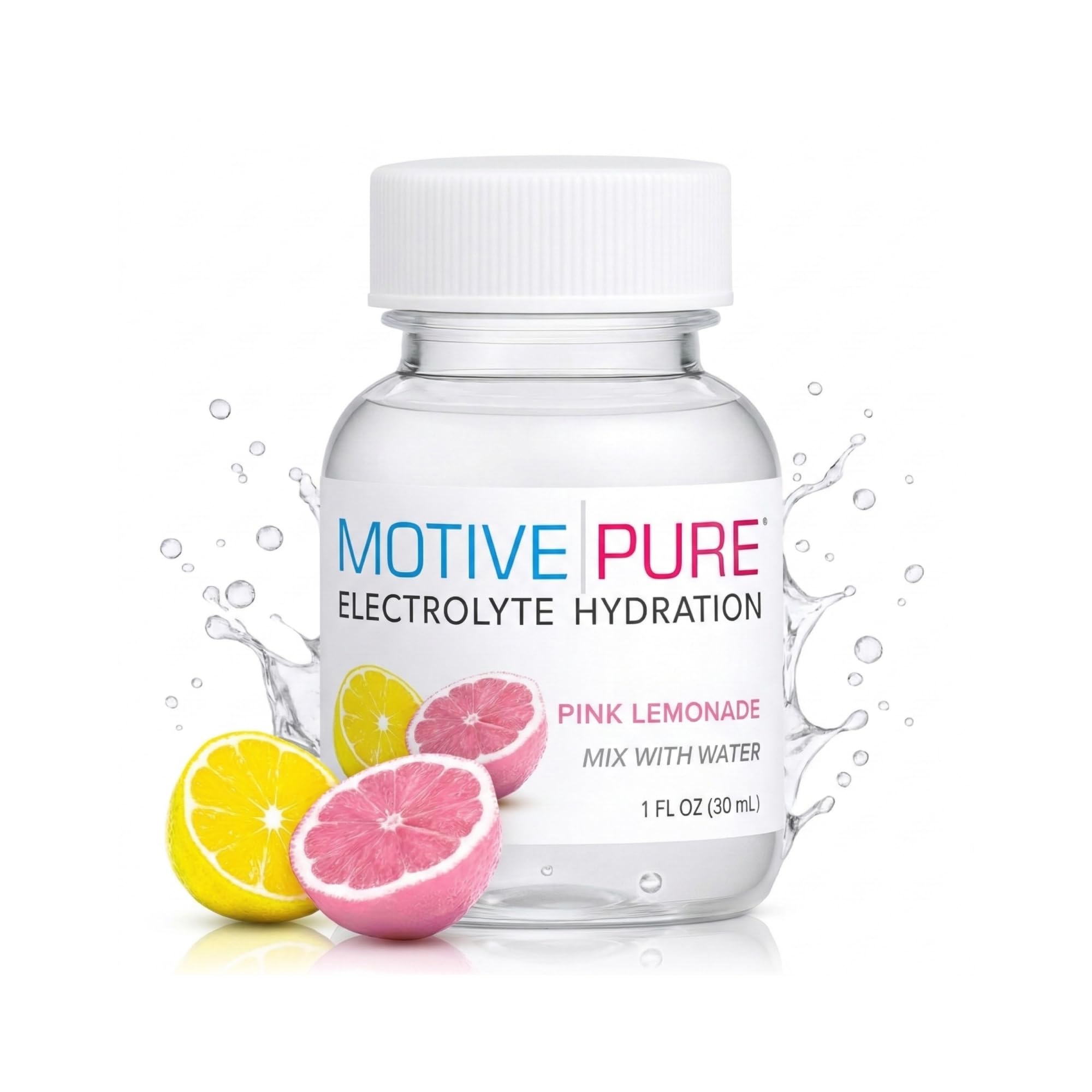 MOTIVE PURE en nevera junto a botella lista para usar