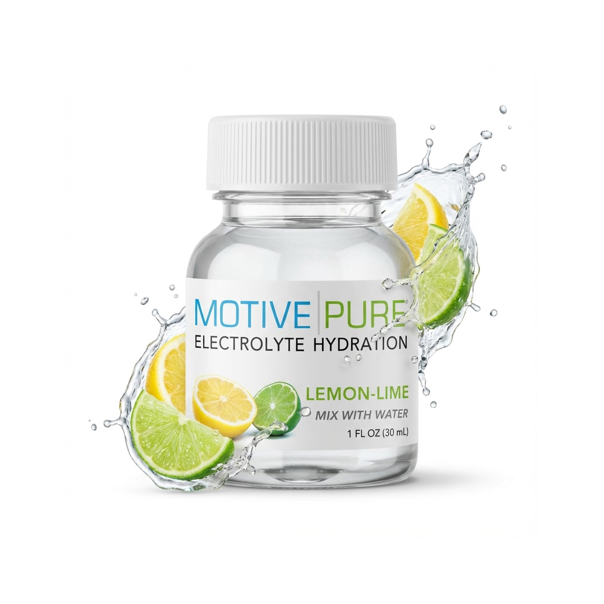 MOTIVE PURE en encimera de cocina listo para usar y mantener hidratación diaria