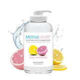 MOTIVE PURE uso en escena deportiva hidratación conveniente al aire libre