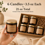 MOULENGGU ambiente salón con velas, crea atmósfera cálida y acogedora