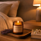 MOULENGGU velas encendidas en baño, aroma fresco y ambiente relajante