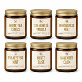 MOULENGGU pack frontal mostrando las seis velas y beneficio de variedad