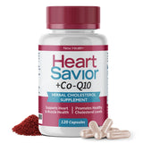 Mountain Health botella frontal mostrando HeartSavior, claridad de uso diario
