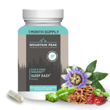 Mountain Peak Nutritionals frasco fronta l mostrando el diseño y beneficios
