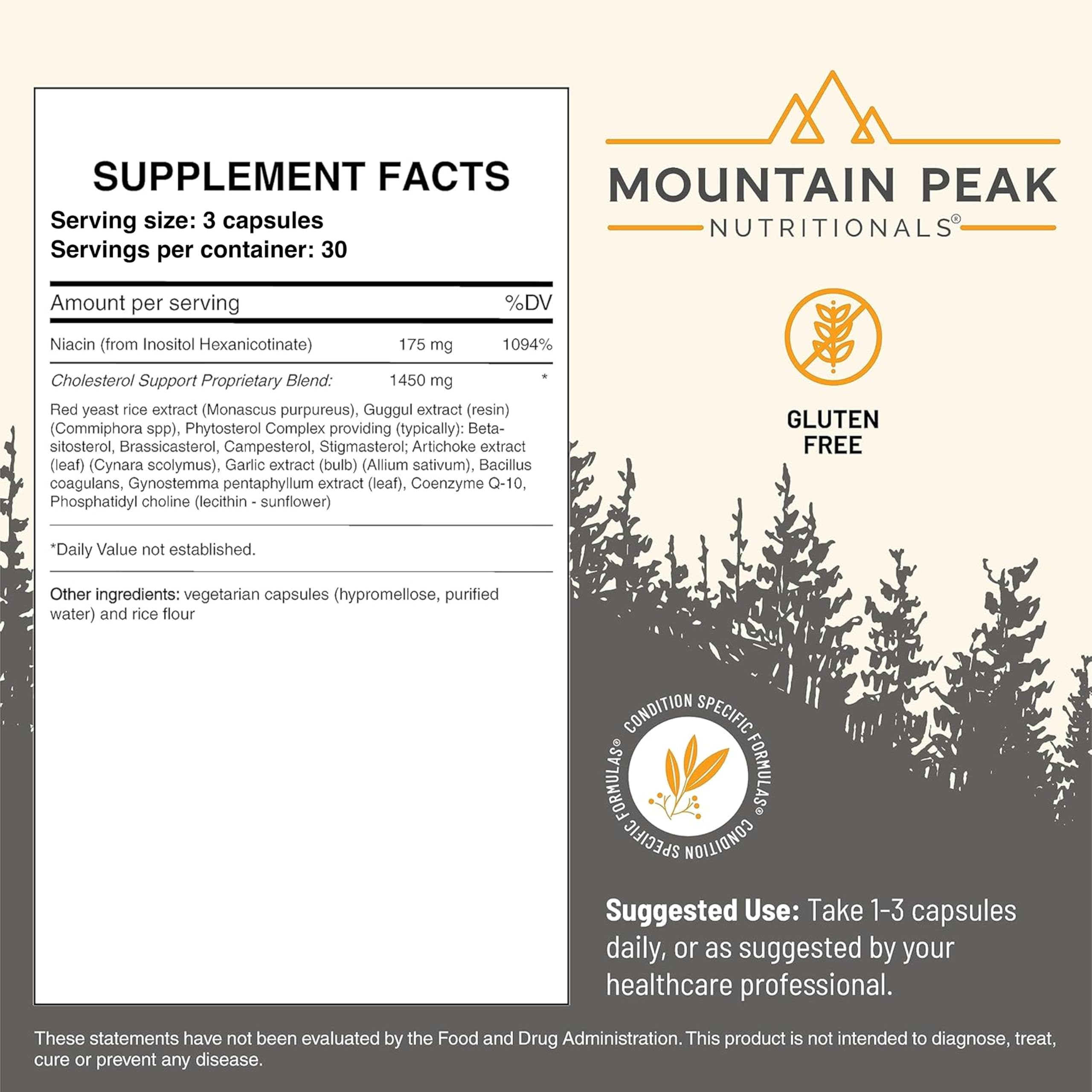 Mountain Peak Nutritionals textura de cápsula vegetal que facilita la ingestión y tolerancia