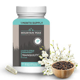 Mountain Peak Nutritionals frasco frontal mostrando etiqueta clara y beneficios