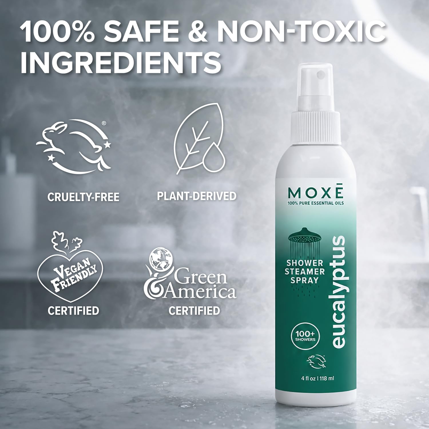 MOXE etiqueta informativa con ingredientes naturales y uso recomendado