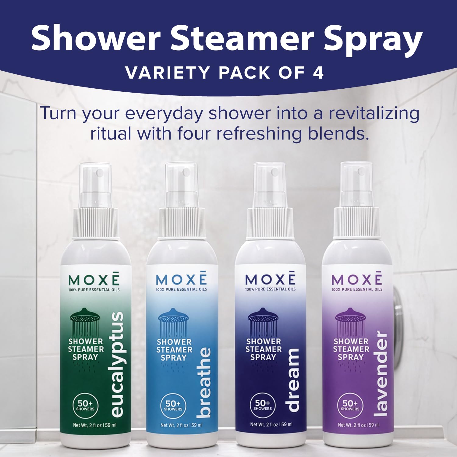 MOXE nube de spray en manos demostrando fragancia natural