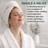 MOXĒ toalla pulverizada con eucalipto para mantener telas frescas y aromatizadas