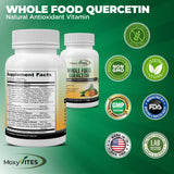 MoxyVites etiqueta nutricional destacando dosis y potencia por cápsula