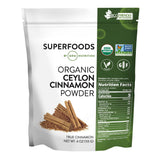 MRM canela Ceylon envase frontal muestra pureza y uso culinario