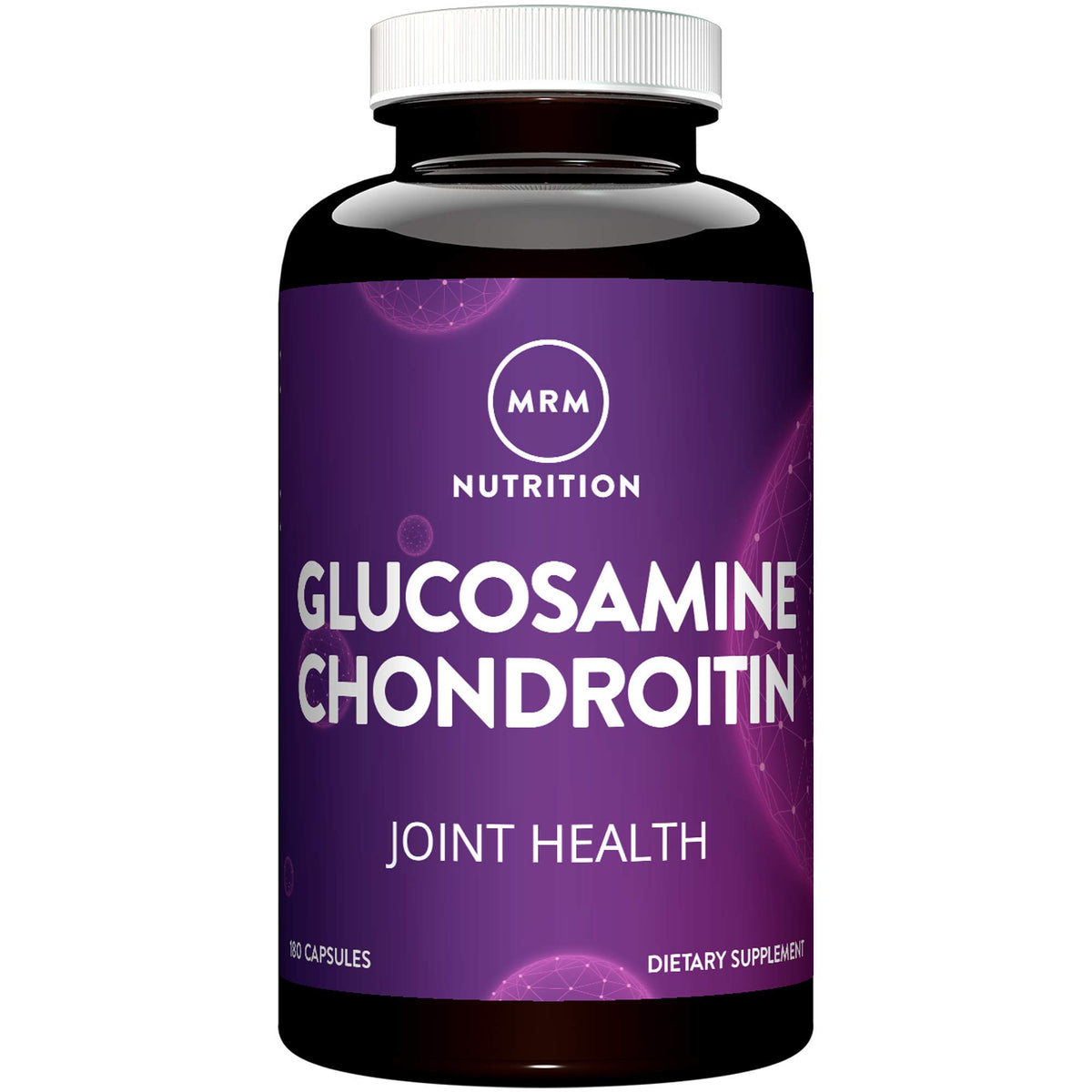 MRM envase frontal mostrando glucosamina y condroitina para apoyo articular
