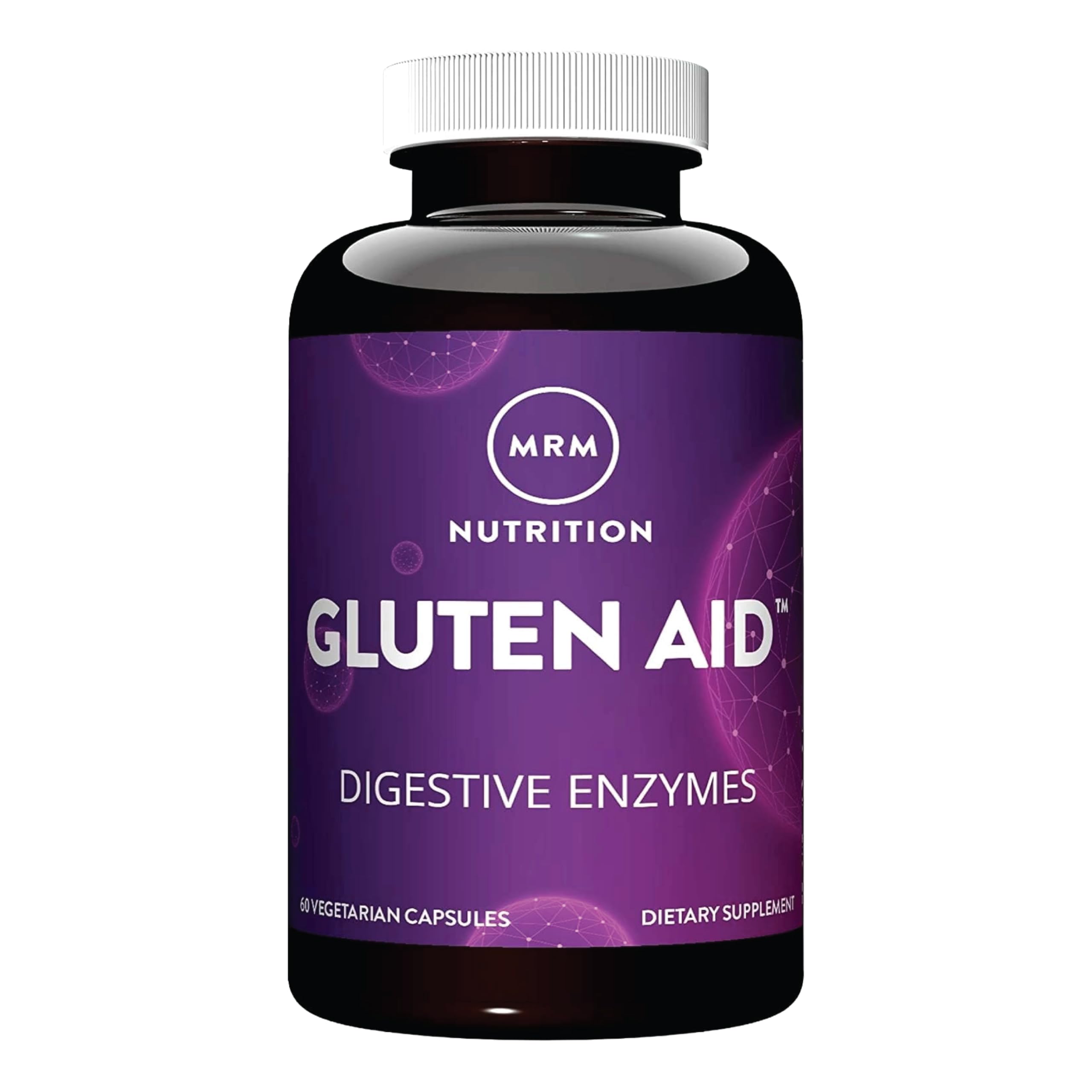 MRM Gluten-Aid vista frontal del envase que facilita identificar el producto