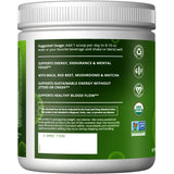 MRM vaso con bebida pre-entreno preparada listo para consumir antes de entrenar