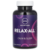 MRM Relax-All frente del empaque mostrando ingredientes clave y dosis