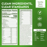 MRM textura cremosa del batido en cuchara, fácil mezcla y sin grumos
