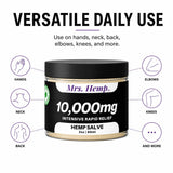 MRS. HEMP textura cremosa del bálsamo que facilita una absorción rápida