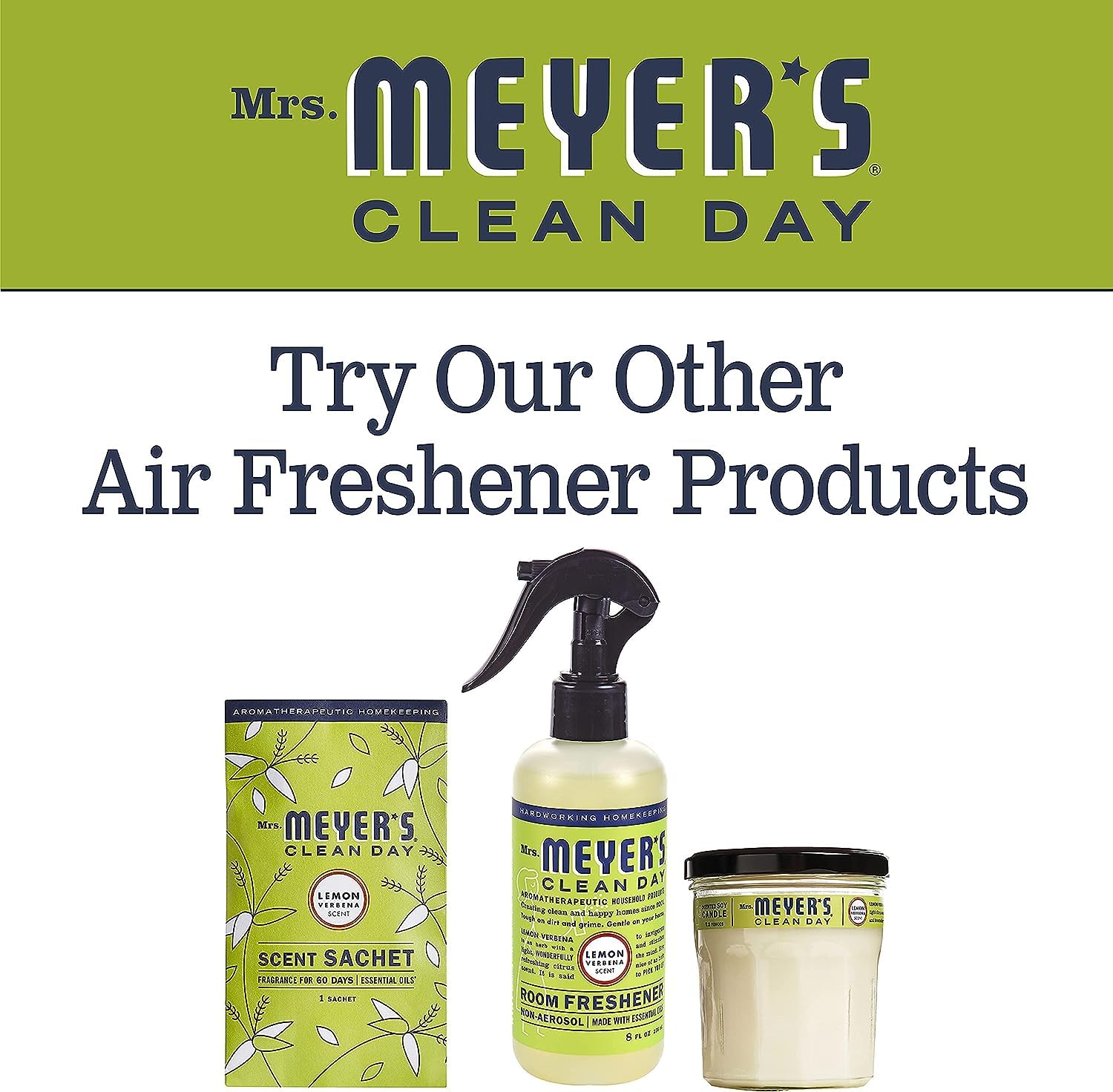 Mrs. Meyer's vela en ambiente familiar, aroma que refresca espacios
