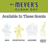 Mrs. Meyer's envase reciclable reutilizable como macetero