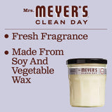 Mrs. Meyer's etiqueta informativa con ingredientes y certificaciones claras