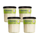 Mrs. Meyer's tarro frontal limón verbena, aporta fragancia fresca