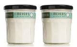 Mrs. MEYER'S vela albahaca tarro frontal mostrando diseño y beneficio aromático