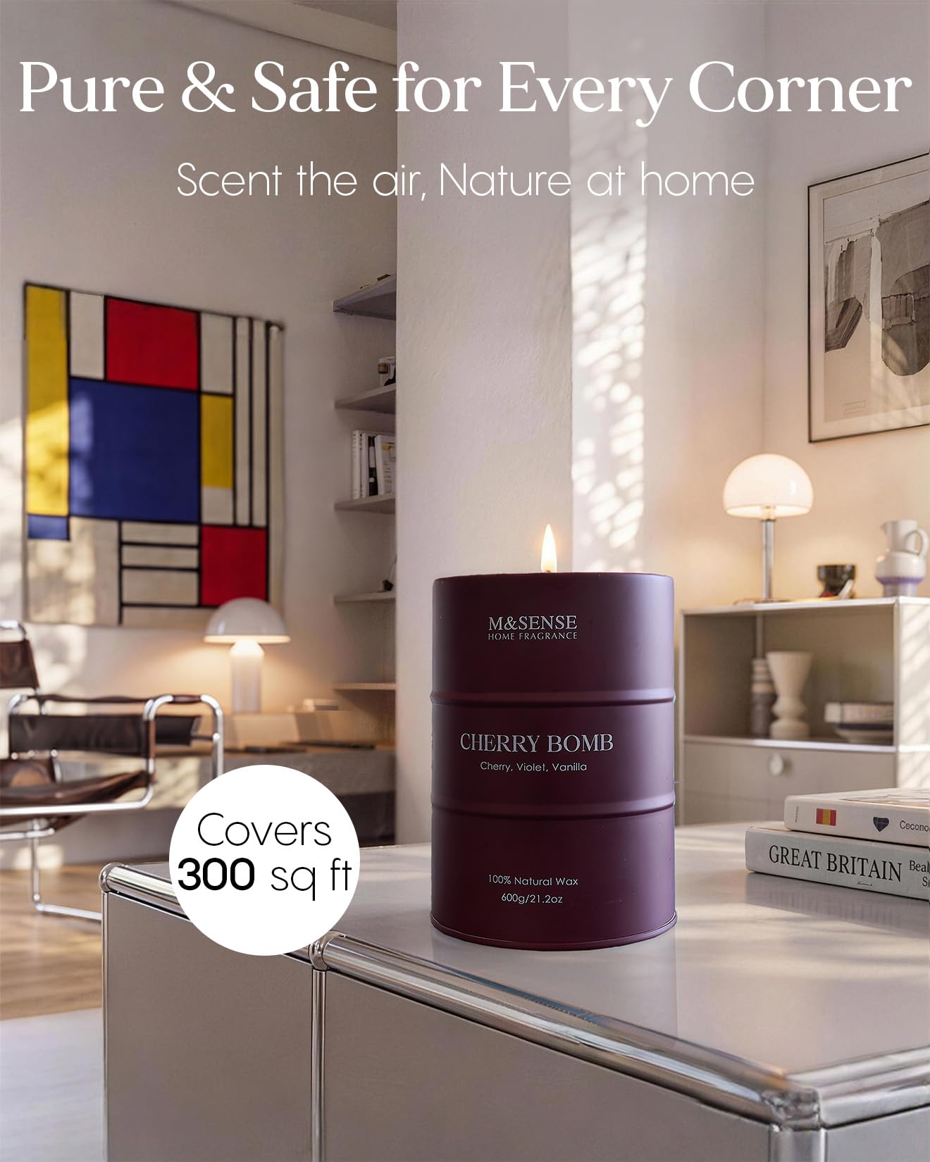M&SENSE lata metálica reusable que protege y facilita almacenamiento